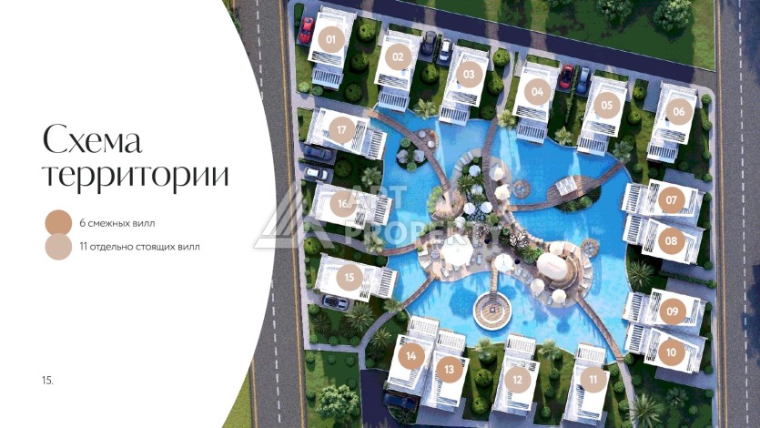 Комплекс шикарных вилл на Северном Кипре в 400 метрах от моря - Ракурс 6