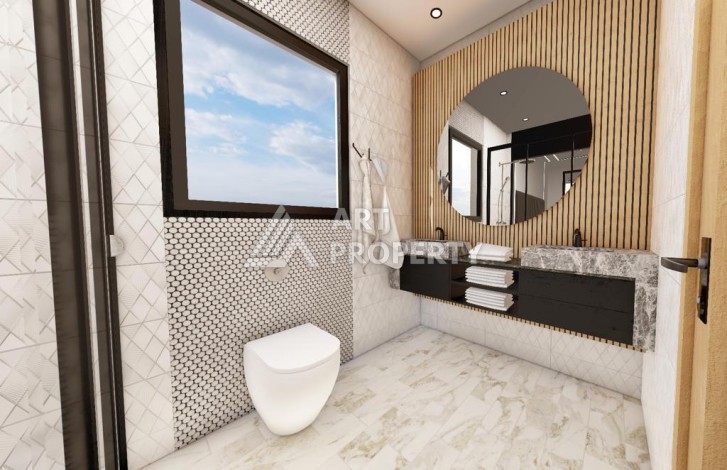 Комплекс шикарных вилл на Северном Кипре в 400 метрах от моря - Ракурс 22