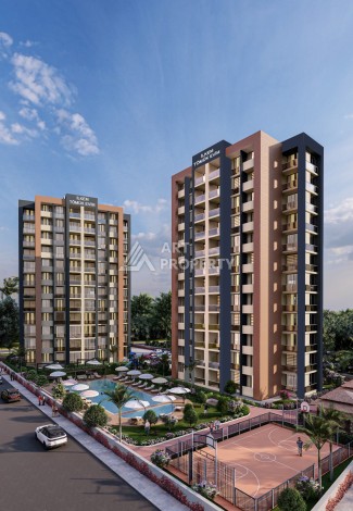 Проект с квартирами 2+1 под гражданство в Мерсине, район Томюк. - Ракурс 5