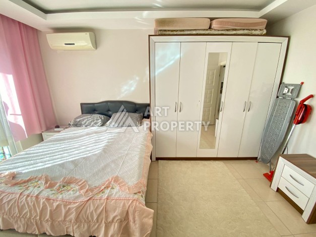 Квартира 1+1 с видом на море  всего в 100 метрах от моря в районе Каргыджак - Ракурс 8