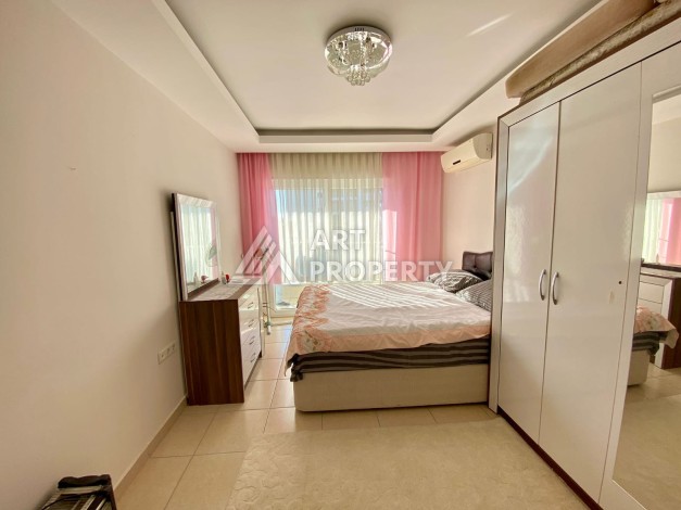 Квартира 1+1 с видом на море  всего в 100 метрах от моря в районе Каргыджак - Ракурс 9