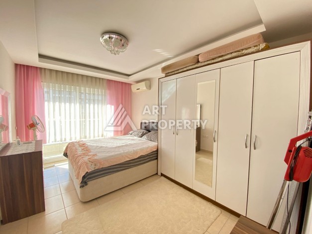 Квартира 1+1 с видом на море  всего в 100 метрах от моря в районе Каргыджак - Ракурс 12