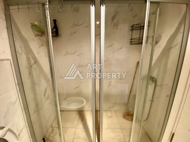 Квартира 1+1 с видом на море  всего в 100 метрах от моря в районе Каргыджак - Ракурс 13