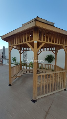 Квартира 1+1 с видом на море в районе Каргыджак - Ракурс 14