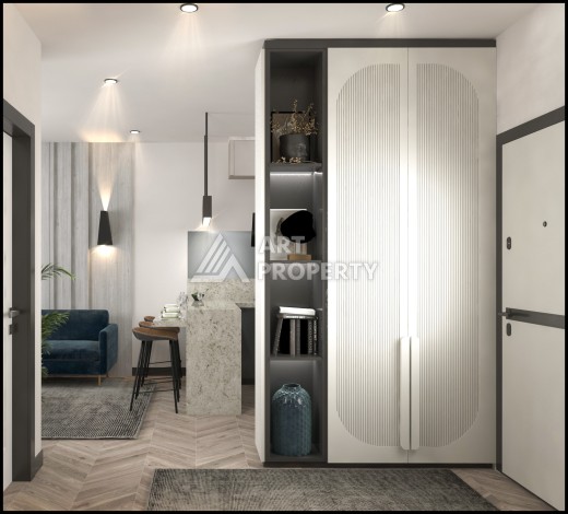 Жилая резиденция в 5 минутах от моря. Квартиры от 62 кв.м. в Эрдемли, Мерсин. - Ракурс 5