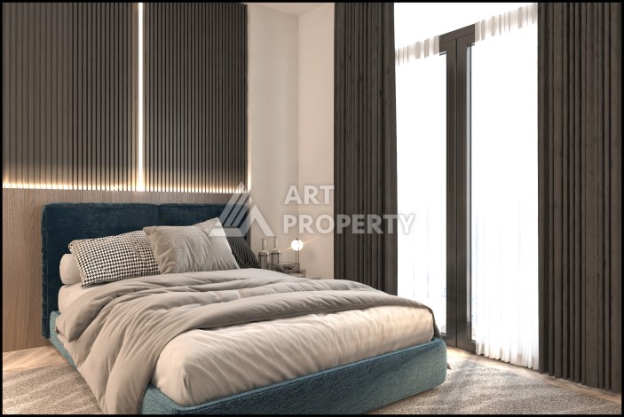 Жилая резиденция в 5 минутах от моря. Квартиры от 62 кв.м. в Эрдемли, Мерсин. - Ракурс 12