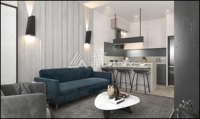 Жилая резиденция в 5 минутах от моря. Квартиры от 62 кв.м. в Эрдемли, Мерсин. - Ракурс 13