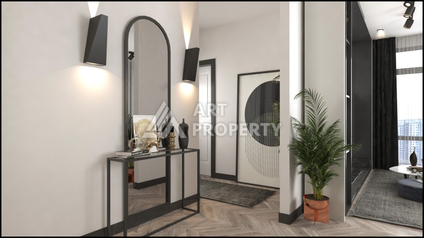 Жилая резиденция в 5 минутах от моря. Квартиры от 62 кв.м. в Эрдемли, Мерсин. - Ракурс 22