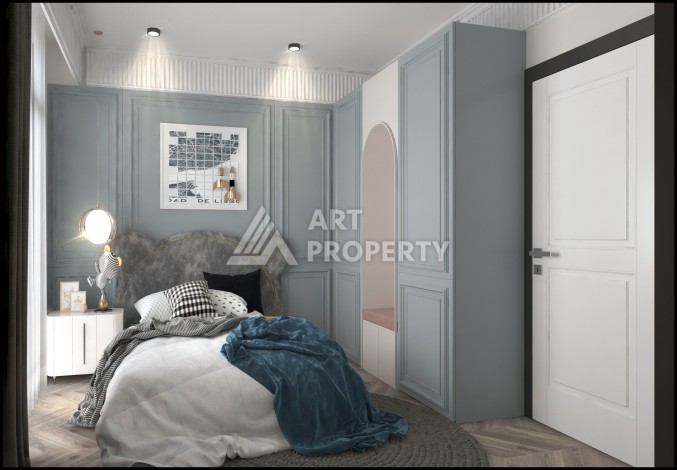 Жилая резиденция в 5 минутах от моря. Квартиры от 62 кв.м. в Эрдемли, Мерсин. - Ракурс 25