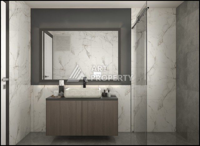 Жилая резиденция в 5 минутах от моря. Квартиры от 62 кв.м. в Эрдемли, Мерсин. - Ракурс 27