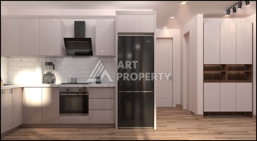 Комфортабельные квартиры от 69 до 120 кв.м. в районе Арпачбахшиш, Мерсин. - Ракурс 15