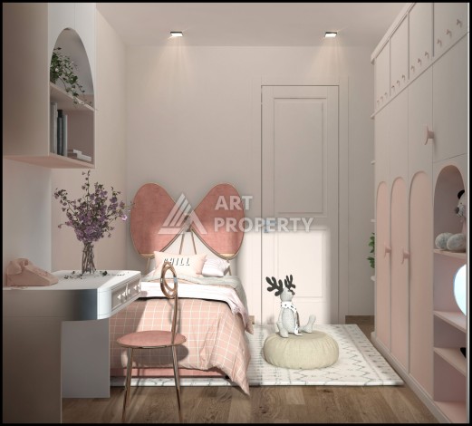 Комфортабельные квартиры от 69 до 120 кв.м. в районе Арпачбахшиш, Мерсин. - Ракурс 18