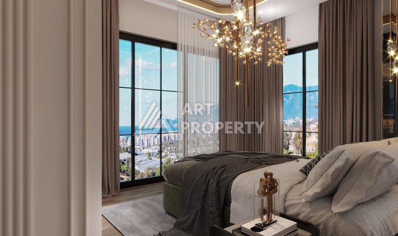 Шикарная вилла на этапе строительства в элитном районе Каргыджак - Ракурс 15