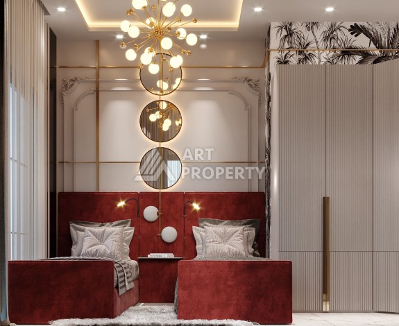 Шикарная вилла на этапе строительства в элитном районе Каргыджак - Ракурс 18