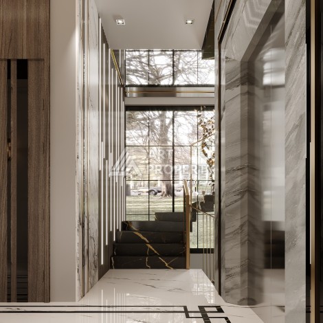 Шикарная вилла на этапе строительства в элитном районе Каргыджак - Ракурс 33