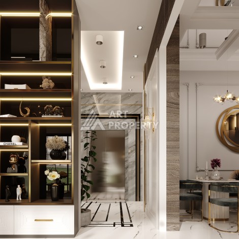 Шикарная вилла на этапе строительства в элитном районе Каргыджак - Ракурс 39