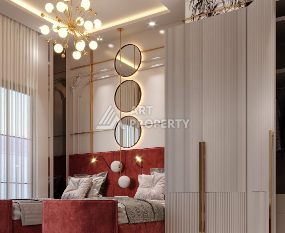 Шикарная вилла на этапе строительства в элитном районе Каргыджак - Ракурс 19