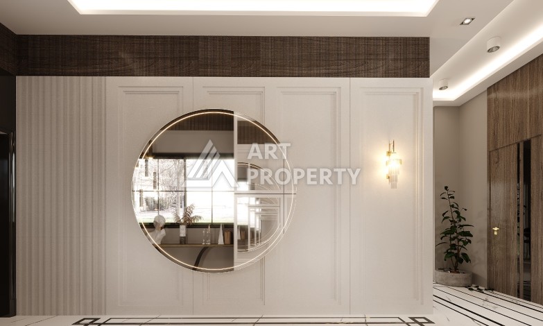 Шикарная вилла на этапе строительства в элитном районе Каргыджак - Ракурс 44