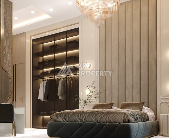 Шикарная вилла на этапе строительства в элитном районе Каргыджак - Ракурс 42