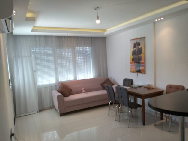 Двухкомнатная меблированная квартира в 300 метрах от Средиземного моря, Махмутлар, Алания, 60 м2 - Ракурс 2