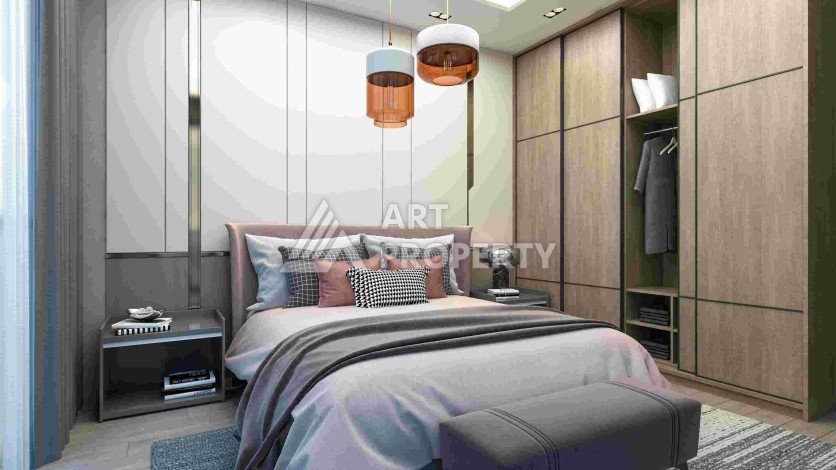 Масштабный проект на старте строительства с квартирами и виллами от 65 кв.м. Томюк, Мерсин. - Ракурс 25