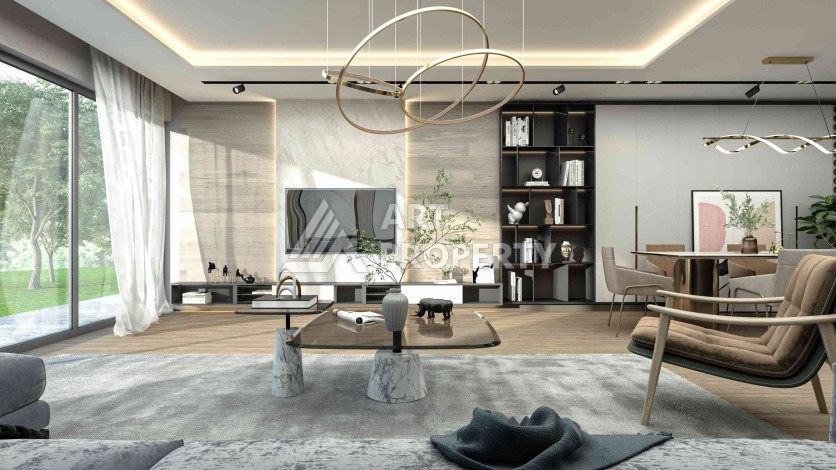 Масштабный проект на старте строительства с квартирами и виллами от 65 кв.м. Томюк, Мерсин. - Ракурс 30