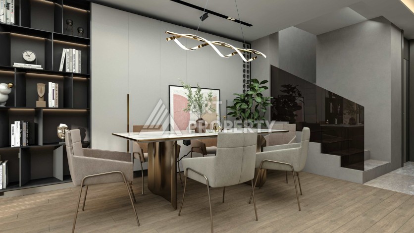 Масштабный проект на старте строительства с квартирами и виллами от 65 кв.м. Томюк, Мерсин. - Ракурс 31