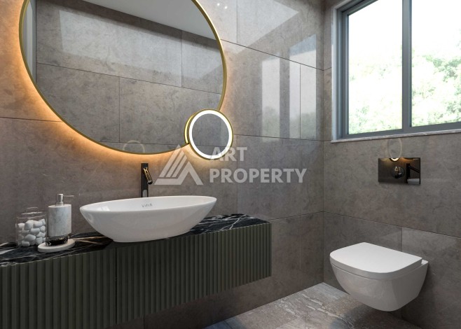 Масштабный проект на старте строительства с квартирами и виллами от 65 кв.м. Томюк, Мерсин. - Ракурс 35