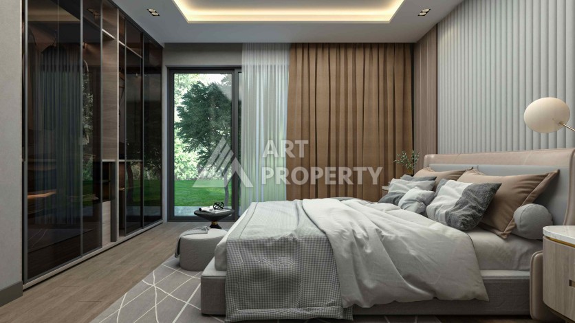 Масштабный проект на старте строительства с квартирами и виллами от 65 кв.м. Томюк, Мерсин. - Ракурс 36