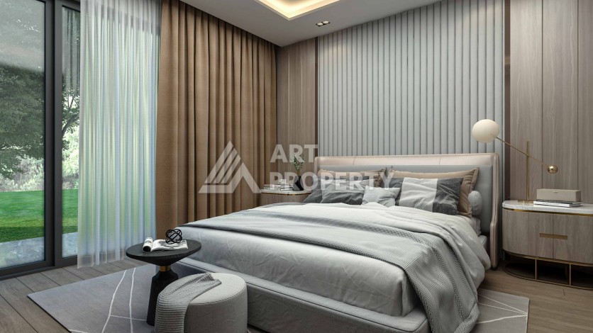 Масштабный проект на старте строительства с квартирами и виллами от 65 кв.м. Томюк, Мерсин. - Ракурс 37