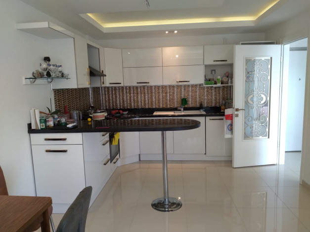 Двухкомнатная меблированная квартира в 300 метрах от Средиземного моря, Махмутлар, Алания, 60 м2 - Ракурс 9