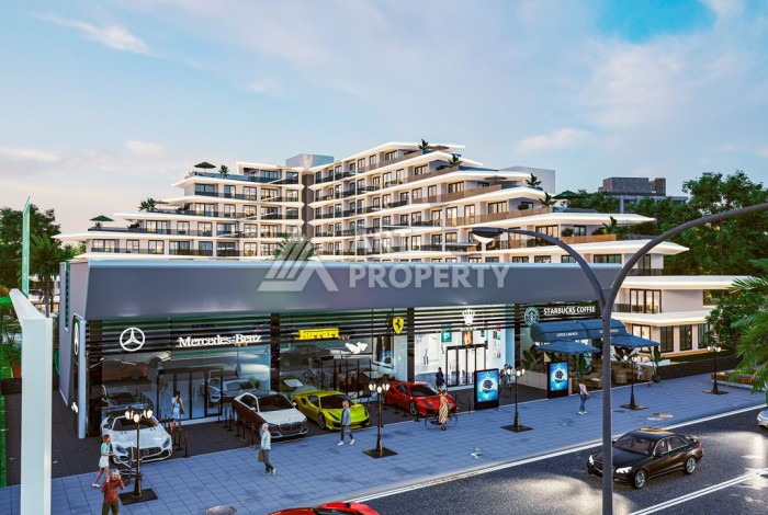 Новый комплекс в Анталии в районе Алтынташ - Ракурс 12