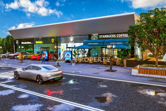 Новый комплекс в Анталии в районе Алтынташ - Ракурс 16