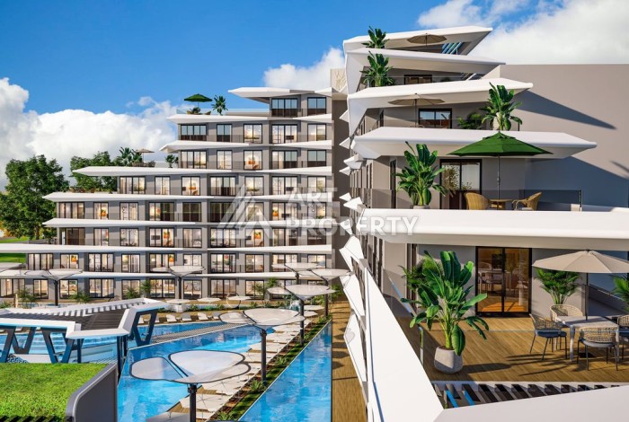 Новый комплекс в Анталии в районе Алтынташ - Ракурс 19