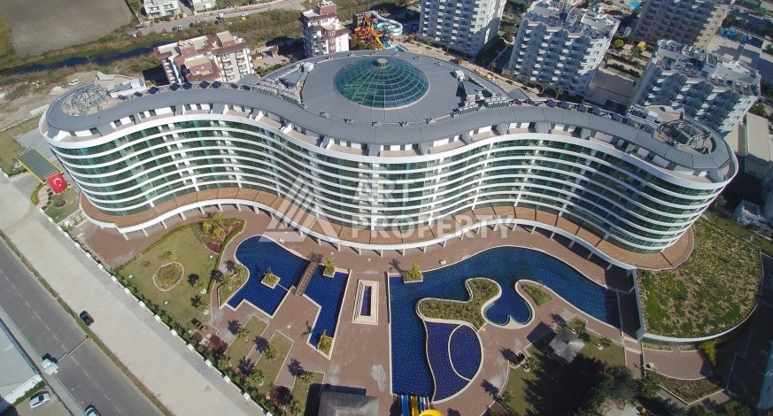 Престижный ЖК с квартирами от 54 до 145 кв.м. в самом центре Кунду, Анталия. - Ракурс 11