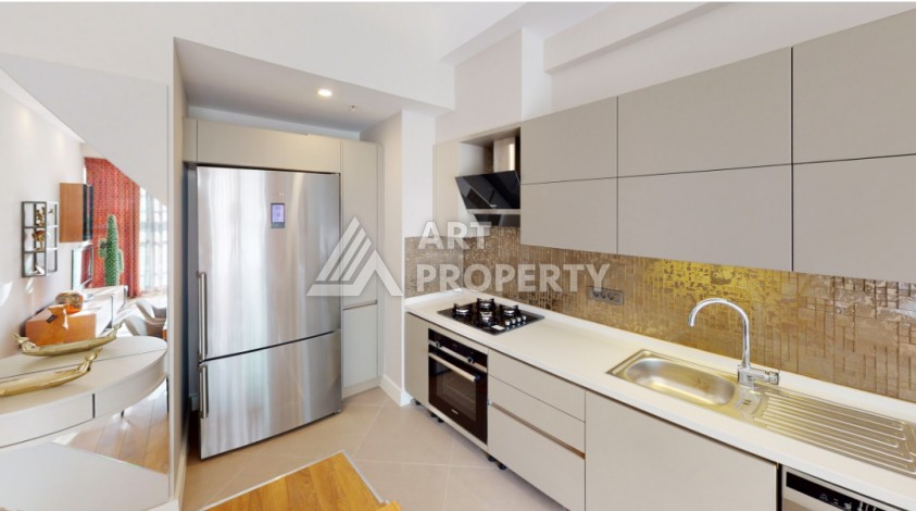 Престижный ЖК с квартирами от 54 до 145 кв.м. в самом центре Кунду, Анталия. - Ракурс 18