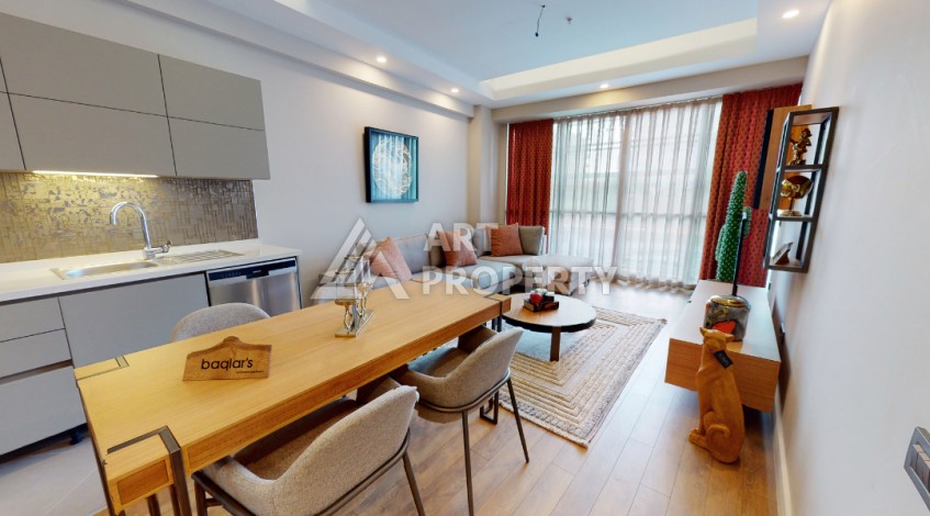 Престижный ЖК с квартирами от 54 до 145 кв.м. в самом центре Кунду, Анталия. - Ракурс 24