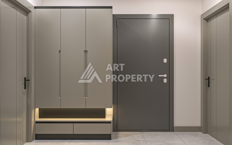 Квартиры 2+1 и 3+1 в 300 метрах от моря с уникальной локацией в самом сердце Анталии. - Ракурс 3