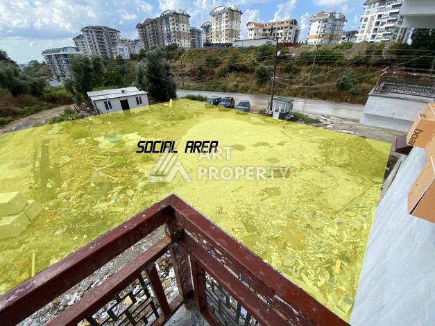 Просторная квартира 1+1 в живописном районе Авсаллар - Ракурс 19