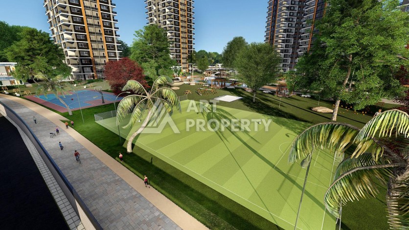 Масштабный проект с просторными квартирами 3+1 в Тарсусе, 140 кв.м. - Ракурс 8