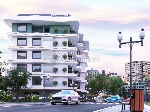 Квартира 2+1 в новом комплексе в развитом районе Махмутлар - Ракурс 2