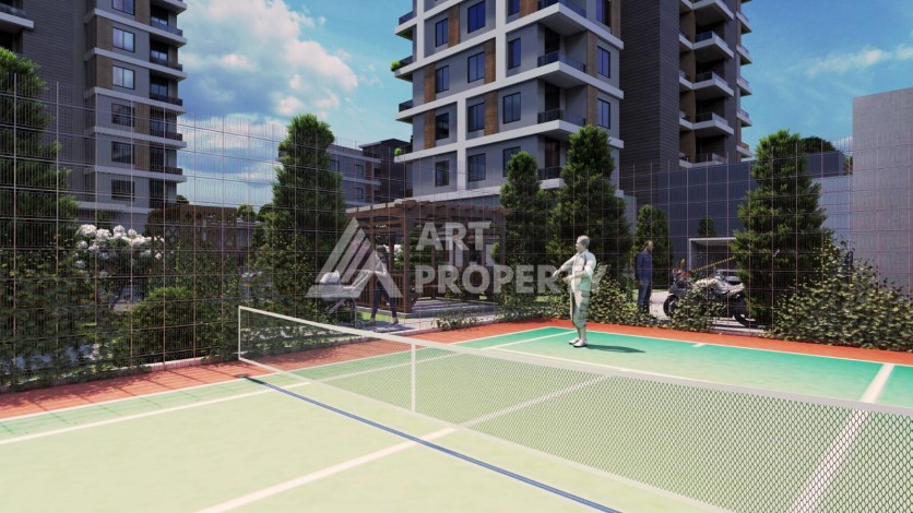 Просторные квартиры от 100 до 120 кв.м. всего в 350 метрах от моря. Тедже, Мерсин - Ракурс 5