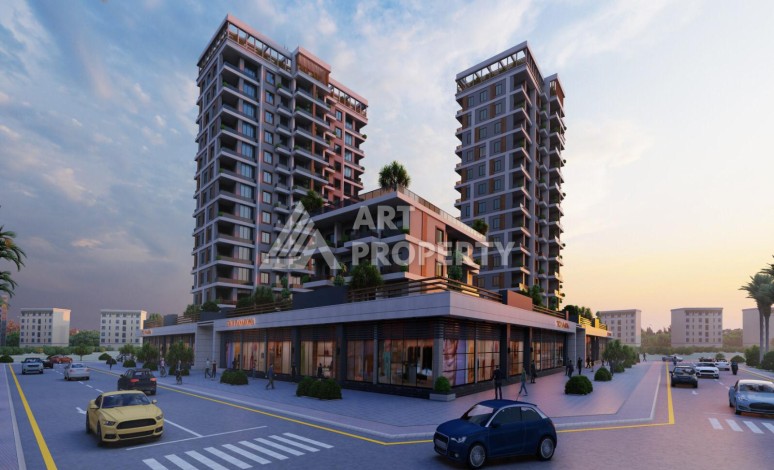 Просторные квартиры от 100 до 120 кв.м. всего в 350 метрах от моря. Тедже, Мерсин - Ракурс 6