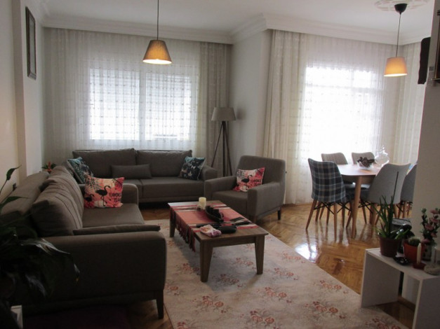 Уютная меблированная квартира 2+1 в центре Алании, 90м2 - Ракурс 20