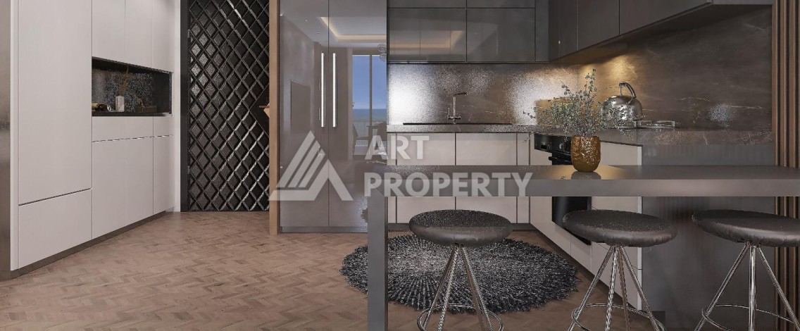 Просторные квартиры от 100 до 120 кв.м. всего в 350 метрах от моря. Тедже, Мерсин - Ракурс 27