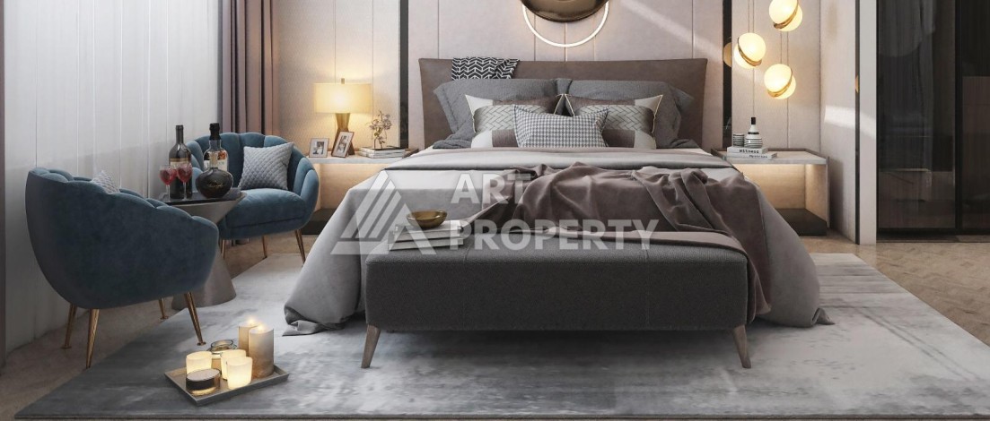 Просторные квартиры от 100 до 120 кв.м. всего в 350 метрах от моря. Тедже, Мерсин - Ракурс 30