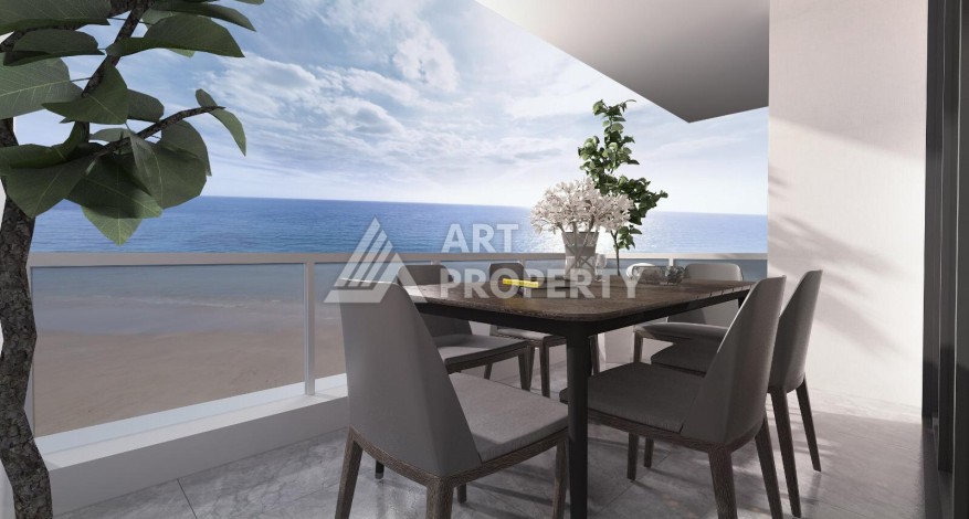 Просторные квартиры от 100 до 120 кв.м. всего в 350 метрах от моря. Тедже, Мерсин - Ракурс 31