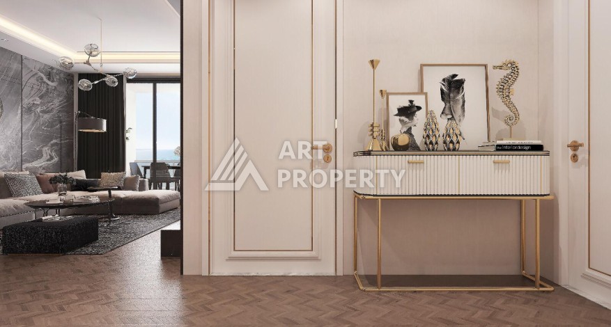 Просторные квартиры от 100 до 120 кв.м. всего в 350 метрах от моря. Тедже, Мерсин - Ракурс 33