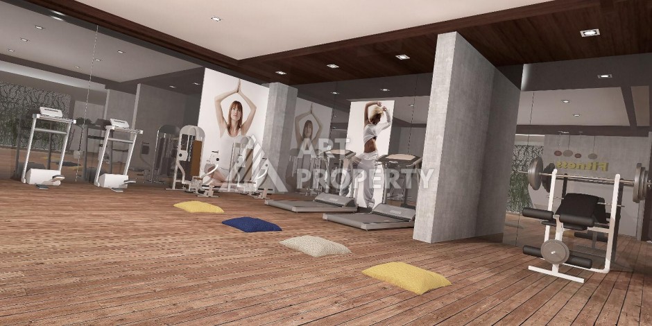 Просторные квартиры от 100 до 120 кв.м. всего в 350 метрах от моря. Тедже, Мерсин - Ракурс 38