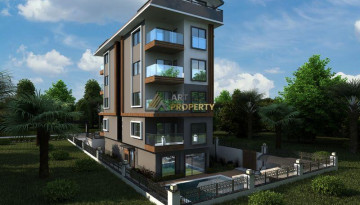 Новый комплекс с апартаментами разных планировок в районе Оба, 80 – 156 м2 - Ракурс 11